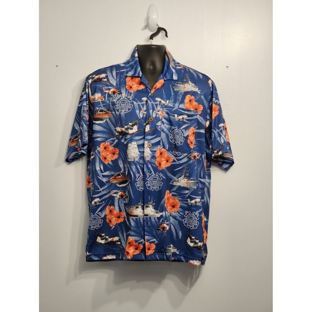 American Excellence Coast Guard High Tide Hawaiian Shirt